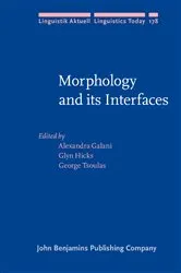 Book cover of Morphology and its Interfaces by Unknown