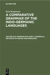Book cover of Morphology, Part II: Numerals, Inflexion of Nouns and Pronouns by R. Seymour Conway