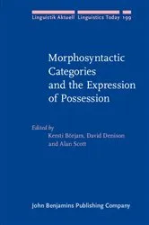 Book cover of Morphosyntactic Categories and the Expression of Possession by Kersti Börjars