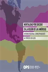Book cover of Mortalidad por suicidio en la Región de las Américas by Pan American Health Organization
