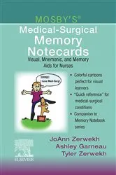 Book cover of Mosby's Medical-Surgical Memory Notecards - E-Book by Zerwekh EdD, MSN, RN, JoAnn