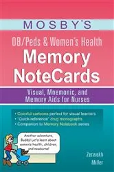 Book cover of Mosby's OB/Peds & Women's Health Memory NoteCards by Zerwekh EdD, MSN, RN, JoAnn