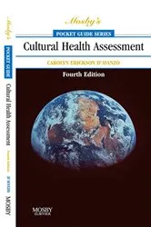 Book cover of Mosby's Pocket Guide to Cultural Health Assessment (4th ed.) by D'Avanzo RN, DNSc, Carolyn