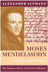 Book cover of Moses Mendelssohn by Alexander Altmann