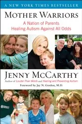 Book cover of Mother Warriors by Jenny McCarthy