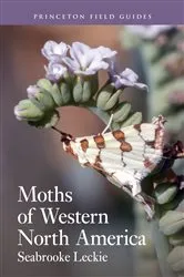 Book cover of Moths of Western North America by Seabrooke Leckie