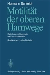 Book cover of Motilität der oberen Harnwege by H. Schmidt