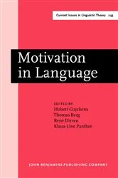 Book cover of Motivation in Language by Hubert Cuyckens