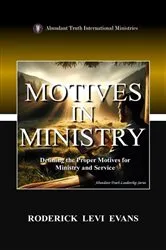 Book cover of Motives in Ministry by Roderick Levi Evans