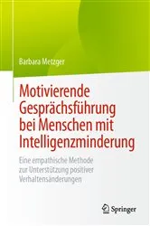 Book cover of Motivierende Gesprächsführung bei Menschen mit Intelligenzminderung by Barbara Metzger
