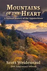 Book cover of Mountains of the Heart by Scott Weidensaul