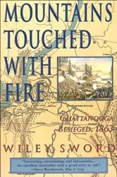 Book cover of Mountains Touched with Fire by Wiley Sword