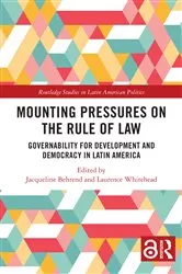 Book cover of Mounting Pressures on the Rule of Law by Jacqueline Behrend