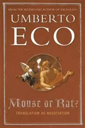 Book cover of Mouse or Rat? by Umberto Eco