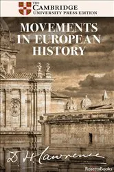 Book cover of Movements in European History by D. H. Lawrence