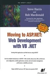 Book cover of Moving To ASP.NET by Steve Harris