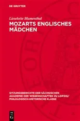 Book cover of Mozarts englisches Mädchen by Lieselotte Blumenthal