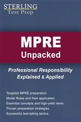 Book cover of MPRE Unpacked by Unknown