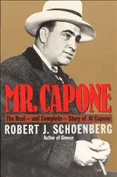 Book cover of Mr. Capone by Robert J. Schoenberg