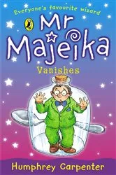 Book cover of Mr Majeika Vanishes by Humphrey Carpenter