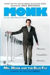 Book cover of Mr. Monk and The Blue Flu by Lee Goldberg