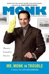 Book cover of Mr. Monk in Trouble by Lee Goldberg