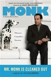 Book cover of Mr. Monk Is Cleaned Out by Lee Goldberg