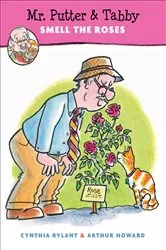 Book cover of Mr. Putter & Tabby Smell the Roses by Cynthia Rylant