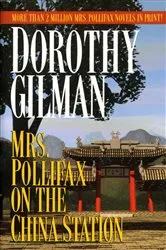 Book cover of Mrs. Pollifax on the China Station by Dorothy Gilman