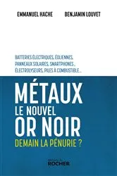 Book cover of Métaux, le nouvel or noir by Emmanuel Hache
