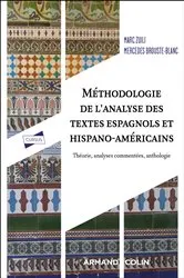 Book cover of Méthodologie de l'analyse des textes espagnols et hispano-américains by Unknown