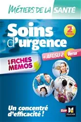 Book cover of Métiers de la santé - Soins d'urgence - AFGSU en fiches mémos - Entrainement révision - 2e édition by Bruno Mailhac