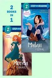 Book cover of Mulan Is Loyal/Merida Is Brave (Disney Princess) by RH Disney