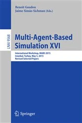 Book cover of Multi-Agent Based Simulation XVI by Benoit Gaudou