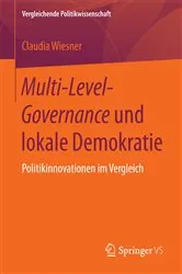 Book cover of Multi-Level-Governance und lokale Demokratie by Claudia Wiesner