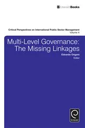 Book cover of Multi-Level Governance by Edoardo Ongaro