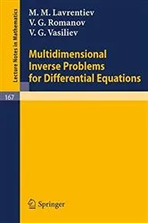 Book cover of Multidimensional Inverse Problems for Differential Equations by Unknown