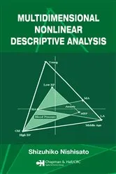 Book cover of Multidimensional Nonlinear Descriptive Analysis by Shizuhiko Nishisato