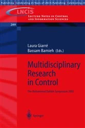 Book cover of Multidisciplinary Research in Control by Laura Giarré