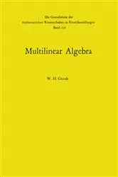Book cover of Multilinear Algebra by Werner H. Greub