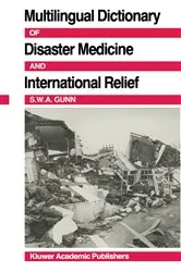 Book cover of Multilingual Dictionary Of Disaster Medicine And International Relief by S. William A. Gunn