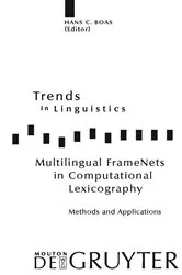 Book cover of Multilingual FrameNets in Computational Lexicography by Unknown