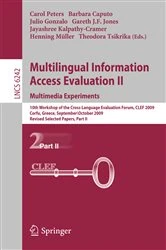 Book cover of Multilingual Information Access Evaluation II - Multimedia Experiments by Carol Peters