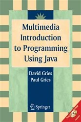Book cover of Multimedia Introduction to Programming Using Java by David Gries
