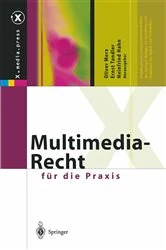 Book cover of Multimedia-Recht für die Praxis by Oliver Merx