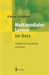 Book cover of Multimediales Lernen im Netz by Beate Bruns