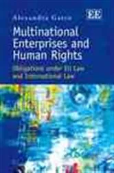 Book cover of Multinational Enterprises and Human Rights by Alexandra Gatto