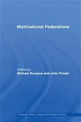 Book cover of Multinational Federations by Michael Burgess