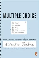 Book cover of Multiple Choice by Alejandro Zambra