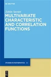 Book cover of Multivariate Characteristic and Correlation Functions by Zoltán Sasvári